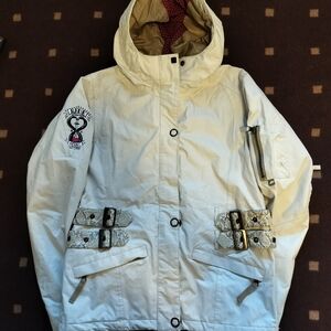 Ride Cell 10 Seriea Women's Cream Ski Snowboard Jacket